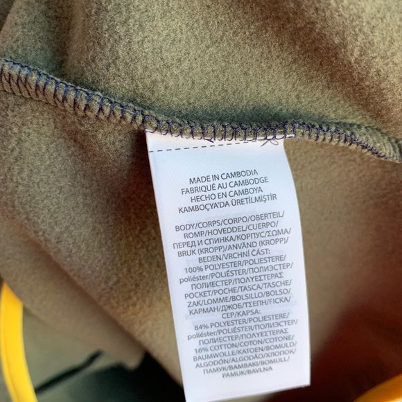 Polo Ralph Lauren RL-67 Pullover Fleece Sweater Mock Neck 1/2 Snap - Picture 10 of 10